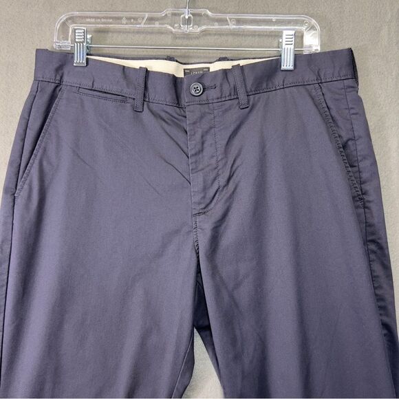 J.Crew Men's tech chinco Sz 32x32 navy - Picture 3 of 12